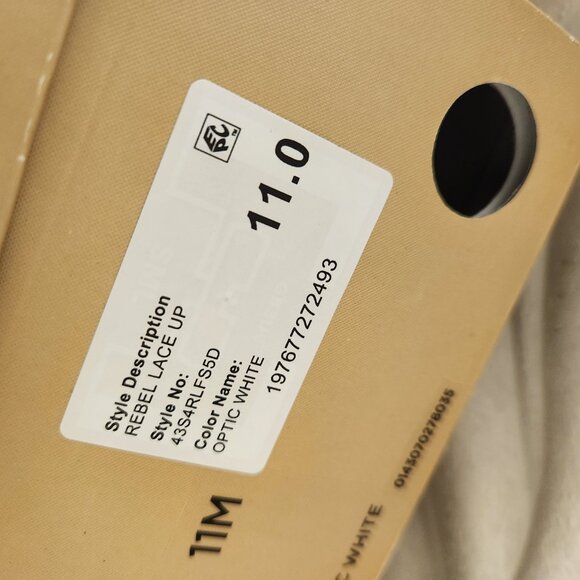 Michael Kors Rebel Sneaker - Women's. Optic white. NIB. Size 11 - Picture 4 of 13